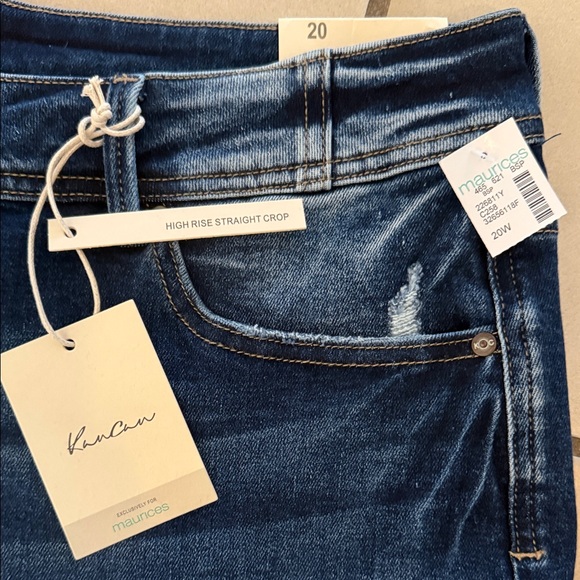 KanCan Dark Blue Ankle Jeans - Picture 2 of 10
